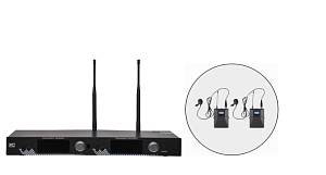 ITC T-521UL  радиосистема, 2 петличных микрофона